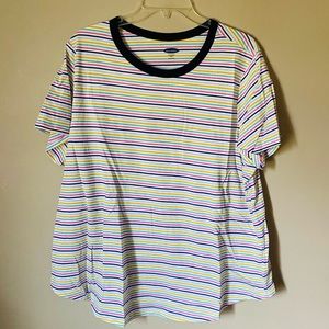 Colorful Stripe Tee